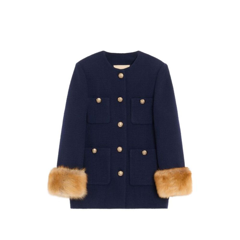 Valentino Women Wool Caban Coat